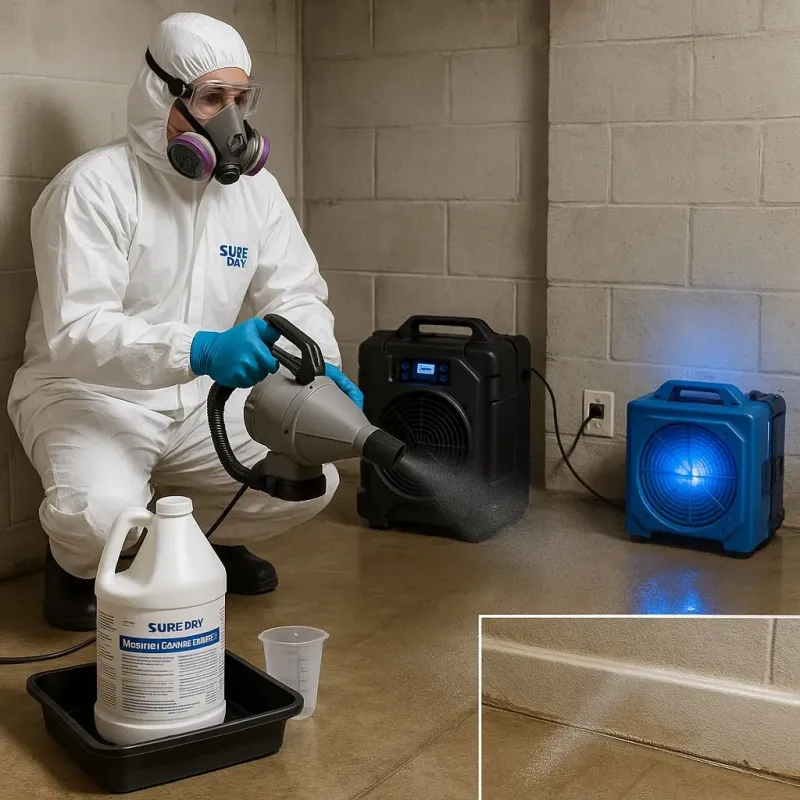 Sanitization and Odor Removal process in Salina, KS